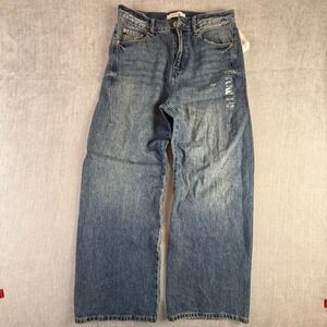 PacSun Extreme Baggy Jeans Mens 30x30 Medium Indigo Wide Leg Skater Denim NEW